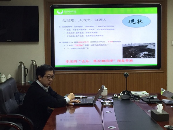 天津裕川環(huán)境副總經(jīng)理王建國來訪百靈天地