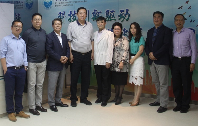 韓國(guó)有林技術(shù)有限公司全澤秀社長(zhǎng)來訪百靈天地