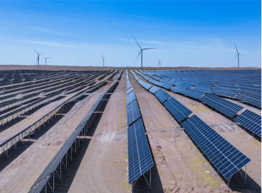 內蒙古達茂旗 550 兆瓦新能源項目短路比提升服務